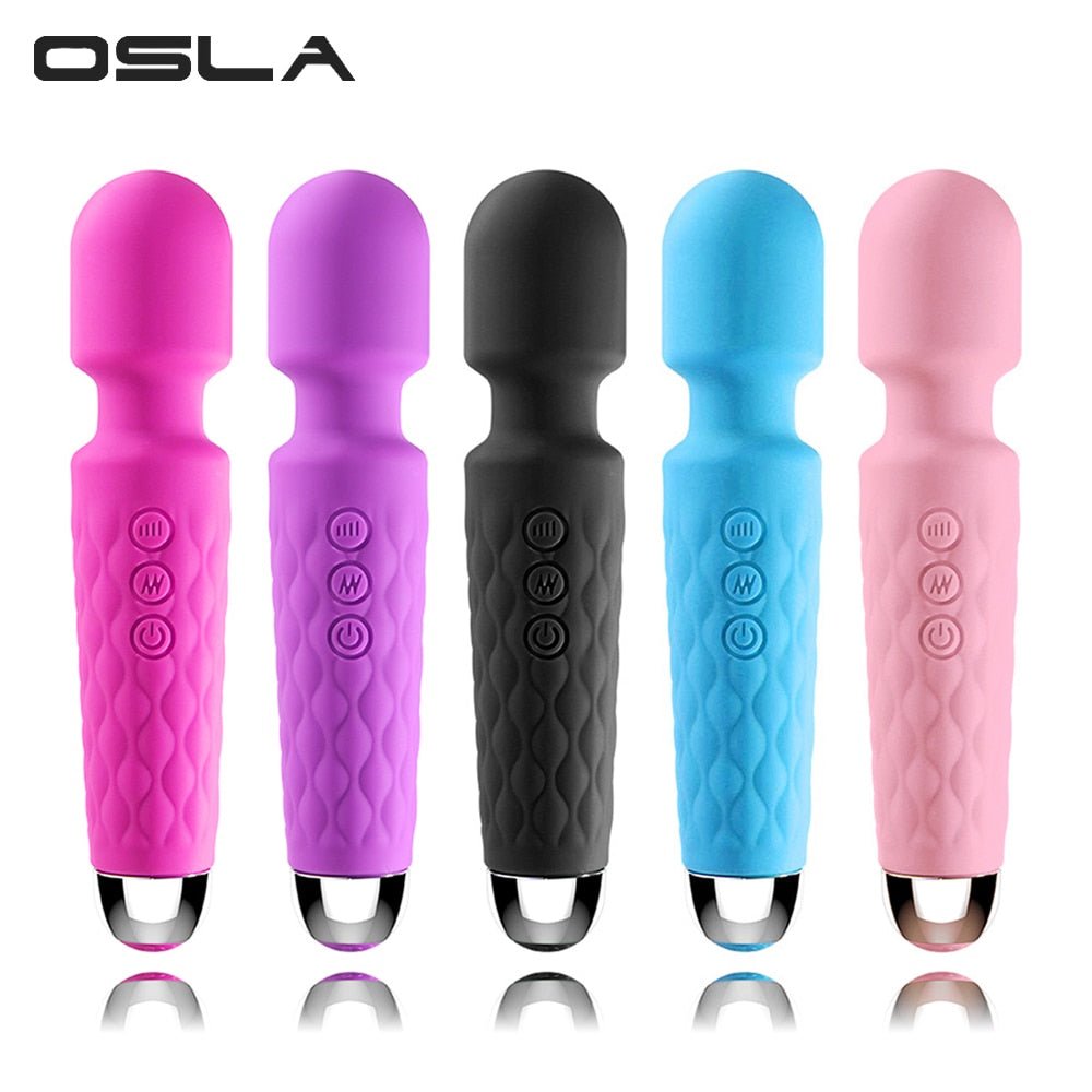 Powerful Handheld Clit Clitoris Stimulation Adult Personal Silicone Sex Toy Magic Av Wand Massager Vibrator for Women Female | TageUnlimited