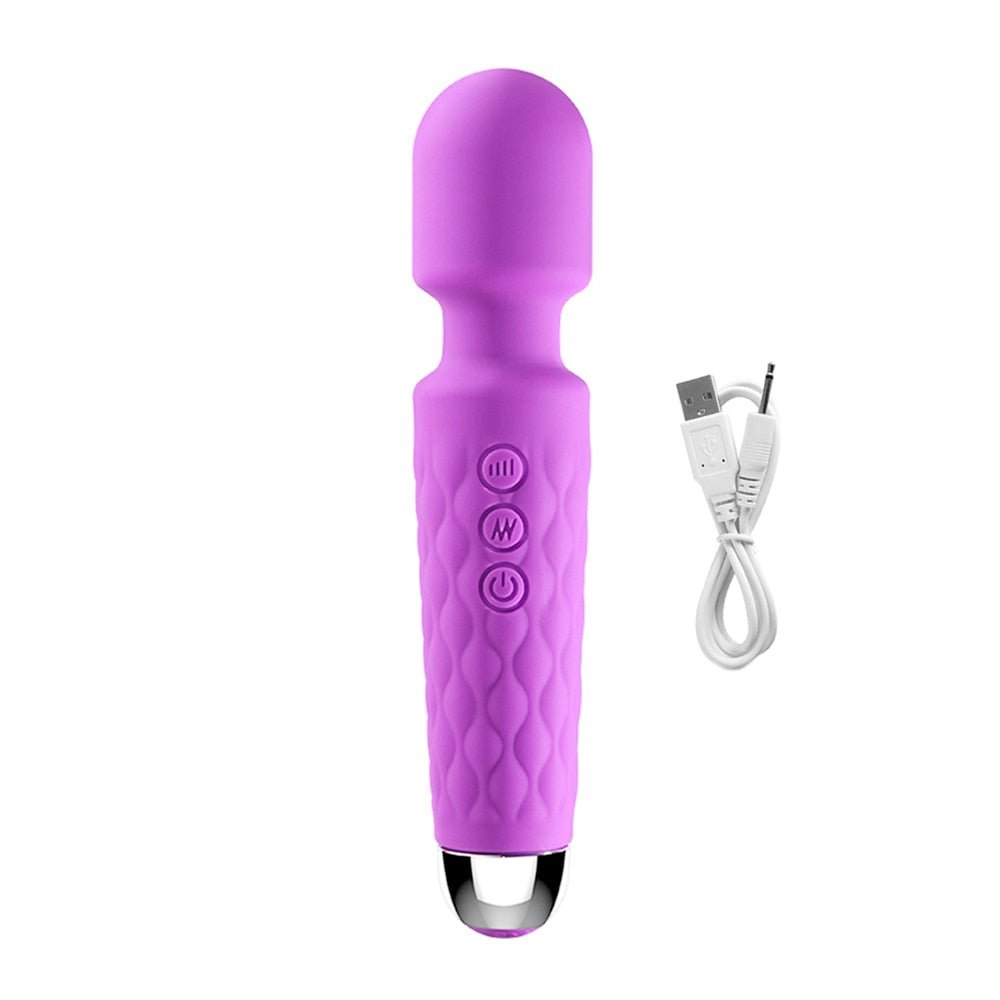 Powerful Handheld Clit Clitoris Stimulation Adult Personal Silicone Sex Toy Magic Av Wand Massager Vibrator for Women Female | TageUnlimited