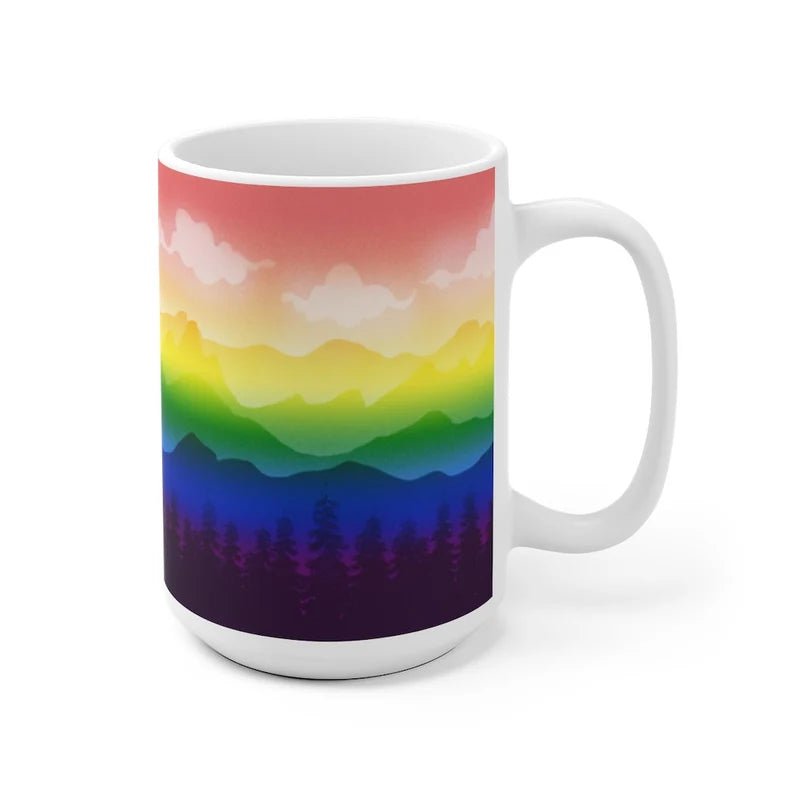 Pride Mug - LGBTQ Coffee Mug 15oz | gift | Tage-Active