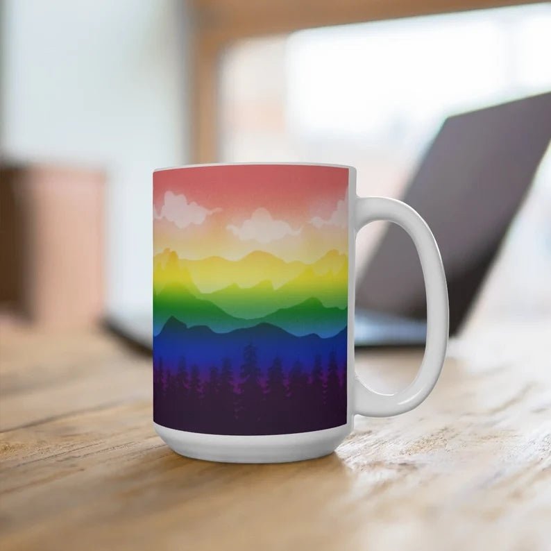Pride Mug - LGBTQ Coffee Mug 15oz | gift | Tage-Active