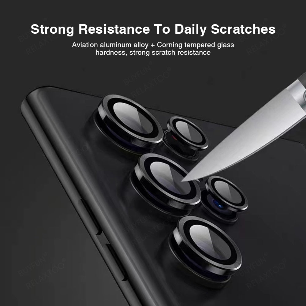 S22Ultra 9D Curved Lens Protection Case For Samsung Galaxy S22 Ultra S 22 S23 Ultra S23Ultra Tempered Glass Cover S 22ulta Funda | 0 | TageUnlimited