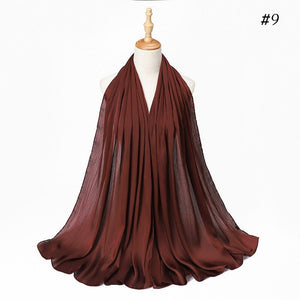 Satin Silk Hijab Scarf Muslim Women Veil Headwraps Ladies Headscarf for Women Muslim Fashion Shawl Islam Clothing Ramadan Scarf | TageUnlimited
