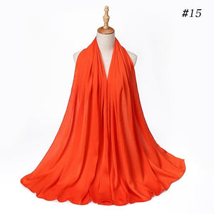 Satin Silk Hijab Scarf Muslim Women Veil Headwraps Ladies Headscarf for Women Muslim Fashion Shawl Islam Clothing Ramadan Scarf | TageUnlimited