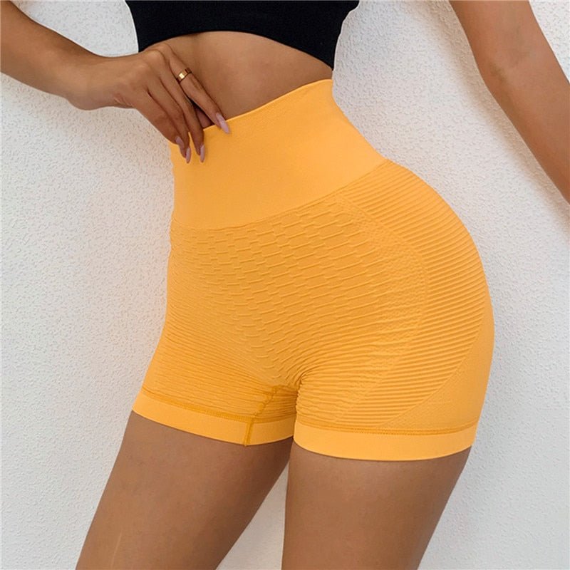 Seamless Yoga Shorts For Women Sexy Push Up Booty Workout Shorts Tights Fitness Sports Short Legging Gym Clothing Yoga Shorts | 0 | TageUnlimited