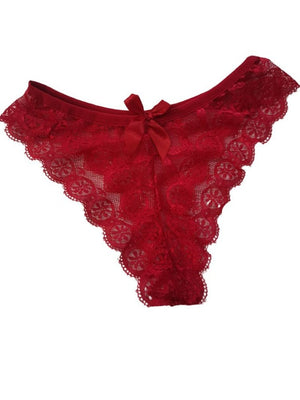 Sexy Lace Thong Women Butterfly Low Waist Panties Transparent Underwear Ladies Briefs Lingere Panty Underware Womens Lingerie | TageUnlimited