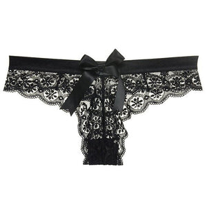 Sexy Lace Thong Women Butterfly Low Waist Panties Transparent Underwear Ladies Briefs Lingere Panty Underware Womens Lingerie | TageUnlimited