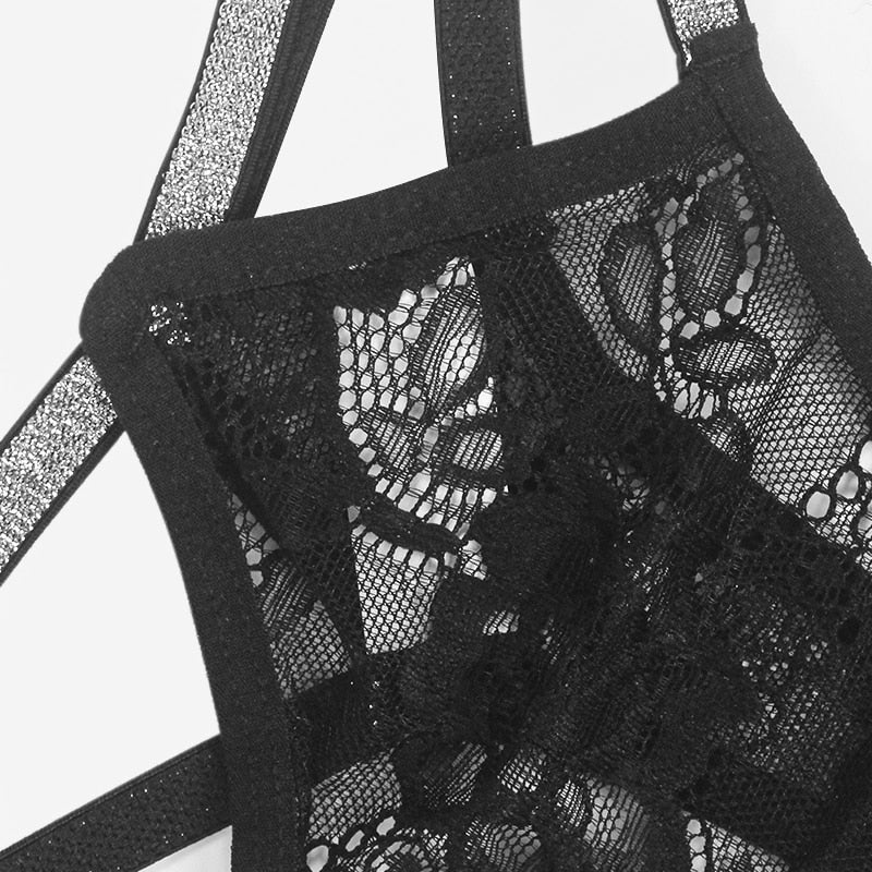 Sexy Lace Transparent Panties Women Double Strap Low Waist Thong Sexy Lingerie Breathable G-string Underwear Sensual Tangas | TageUnlimited