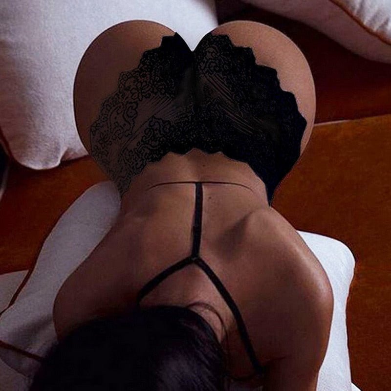 Sexy Woman Lace Panties Big Size Transparent Briefs Comfortable Low-Waist Women Underwear Breathable Underpants Female Lingerie | TageUnlimited