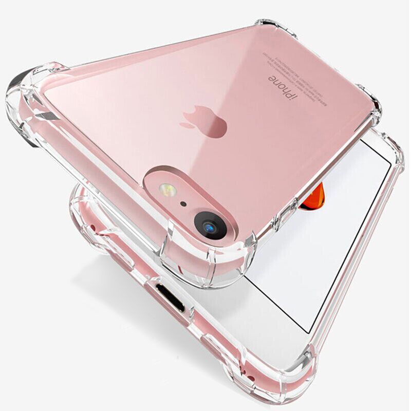 Shockproof Silicone Phone Case For iPhone 11 7 8 6 6S Plus X XR XS 12 Pro Max SE 2020 5 S Case Transparent Protection Back Cover | 0 | TageUnlimited