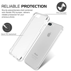 Shockproof Silicone Phone Case For iPhone 11 7 8 6 6S Plus X XR XS 12 Pro Max SE 2020 5 S Case Transparent Protection Back Cover | 0 | TageUnlimited