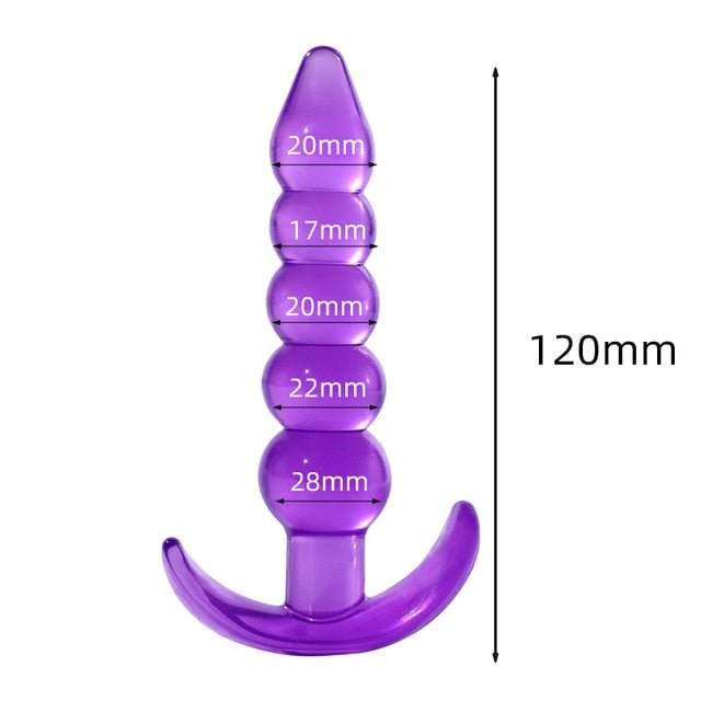 Silicone Butt Plug Anal Plug Unisex Sexshop Adult Goods Anal Sex Toys For Women Men Anal Trainer For Couples Masturbating | TageUnlimited