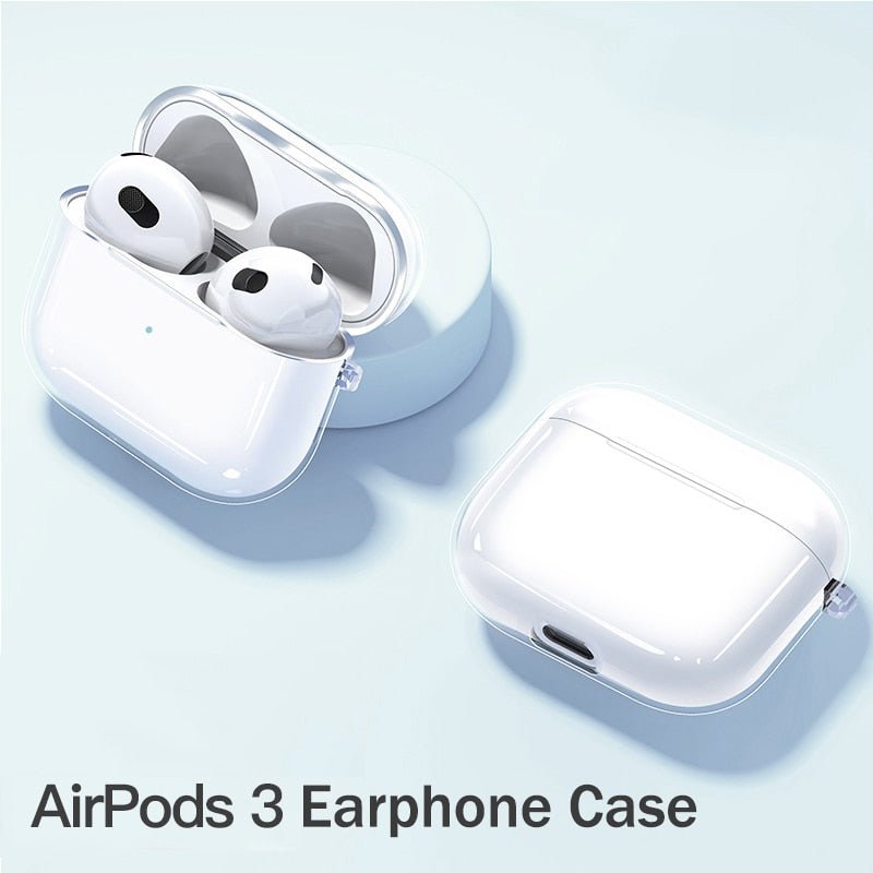 Silicone Transparent Case For Apple Airpods 1 2 3 Cover Earphone Case Airpods Pro Protective Case For Air pods 3 2 1 Pro Cover | 0 | TageUnlimited