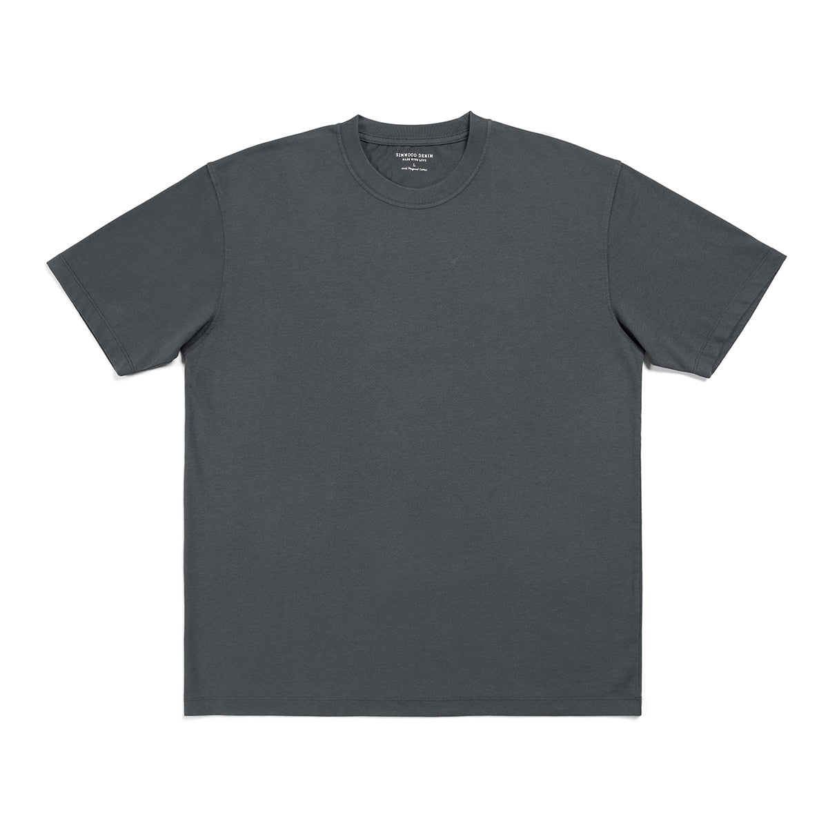 SIMWOOD Summer New 100% Cotton White Solid T Shirt Men Causal O-neck Basic T-shirt Male High Quality Classical Tops 190449 | 0 | Tage-Active