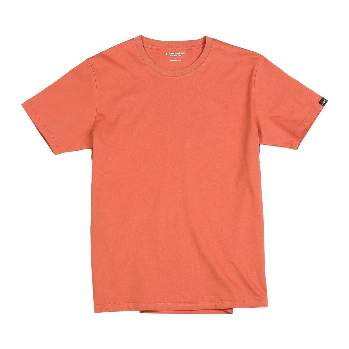 SIMWOOD Summer New 100% Cotton White Solid T Shirt Men Causal O-neck Basic T-shirt Male High Quality Classical Tops 190449 | 0 | Tage-Active