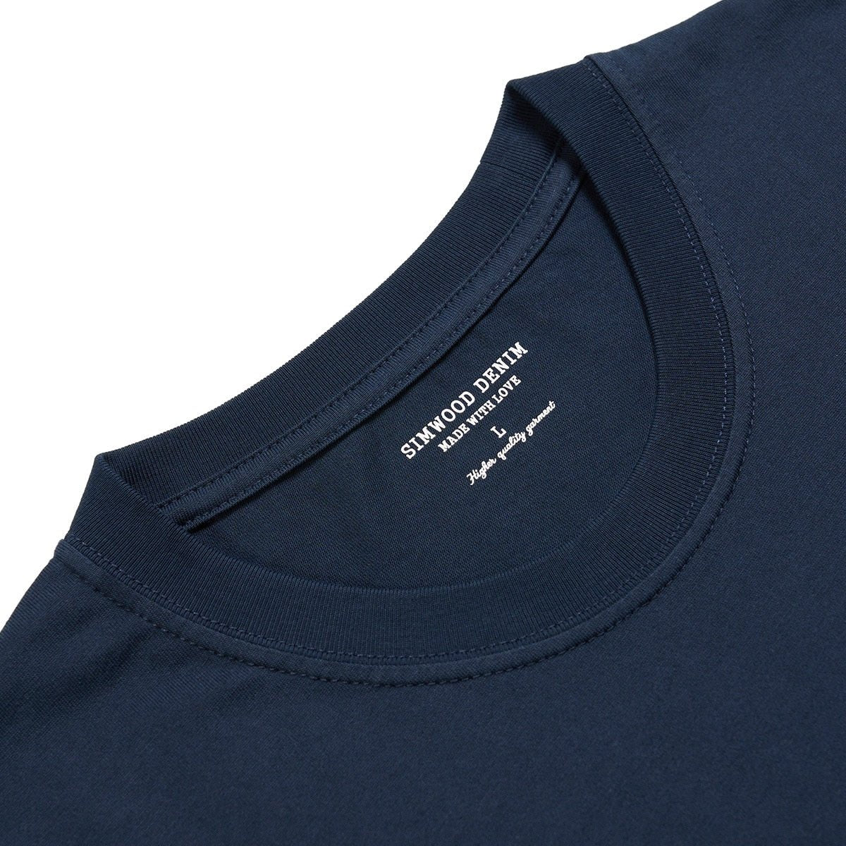 SIMWOOD Summer New 100% Cotton White Solid T Shirt Men Causal O-neck Basic T-shirt Male High Quality Classical Tops 190449 | 0 | Tage-Active