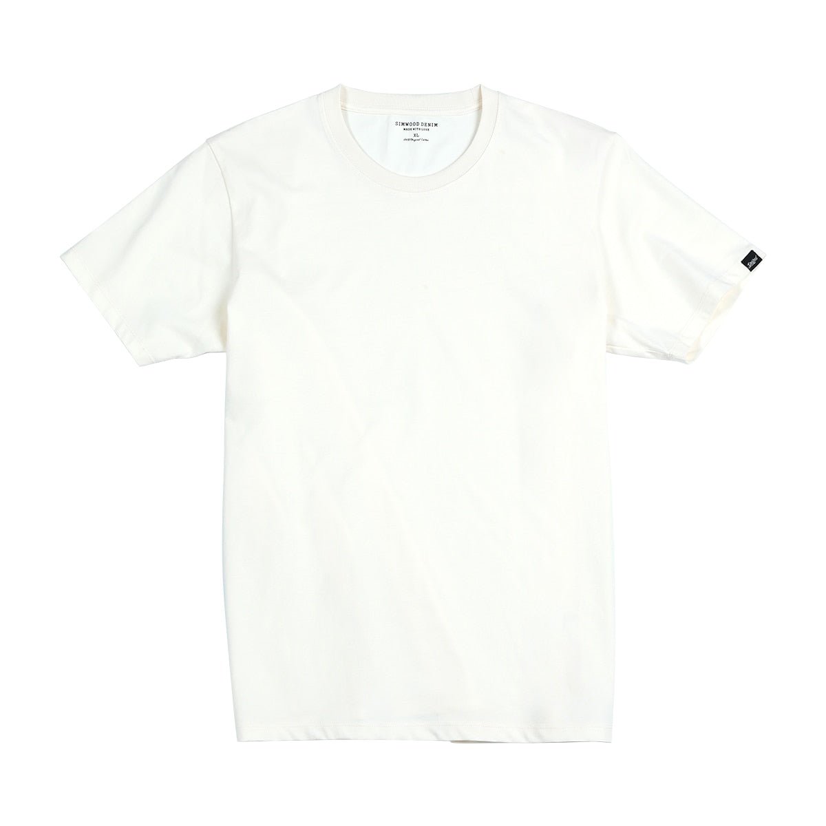 SIMWOOD Summer New 100% Cotton White Solid T Shirt Men Causal O-neck Basic T-shirt Male High Quality Classical Tops 190449 | 0 | Tage-Active