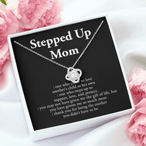 Stepped Up Mom | Love and Appreciation Necklace 💎💓 | Jewelry | C30011TG, C30011TR, lx-C30011, PB23-WOOD, PROD-1582875, PT-922, TNM-1, USER-43062, WARRANTY-UPSELL | TageUnlimited