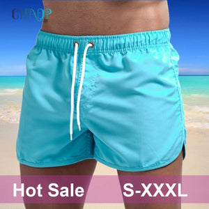 Summer Brand Men Swimwear Shorts Solid Beachwear Sexy Swim Trunks Men Swimsuit Low Waist Breathable Beach Wear Surf | TageUnlimited
