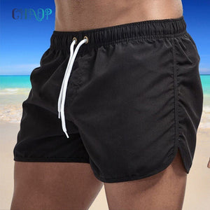 Summer Brand Men Swimwear Shorts Solid Beachwear Sexy Swim Trunks Men Swimsuit Low Waist Breathable Beach Wear Surf | TageUnlimited