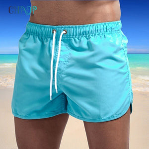 Summer Brand Men Swimwear Shorts Solid Beachwear Sexy Swim Trunks Men Swimsuit Low Waist Breathable Beach Wear Surf | TageUnlimited