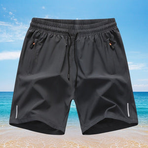 Summer Men Beach Homme Ice Cool Comfortable Breathable Stretch Slim Fit Sports Running Bodybuilding Shorts Plus Size M-8XL | TageUnlimited