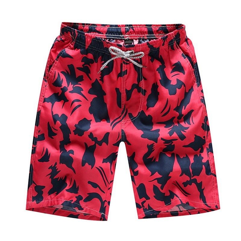 Men Board Casual Drawstring Pockets Shorts Beach Brand Short Surfing Bermudas Male Boardshorts Quick Dry For Sports | TageUnlimited