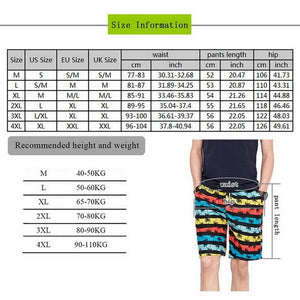 Men Board Casual Drawstring Pockets Shorts Beach Brand Short Surfing Bermudas Male Boardshorts Quick Dry For Sports | TageUnlimited