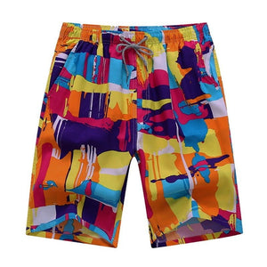 Men Board Casual Drawstring Pockets Shorts Beach Brand Short Surfing Bermudas Male Boardshorts Quick Dry For Sports | TageUnlimited