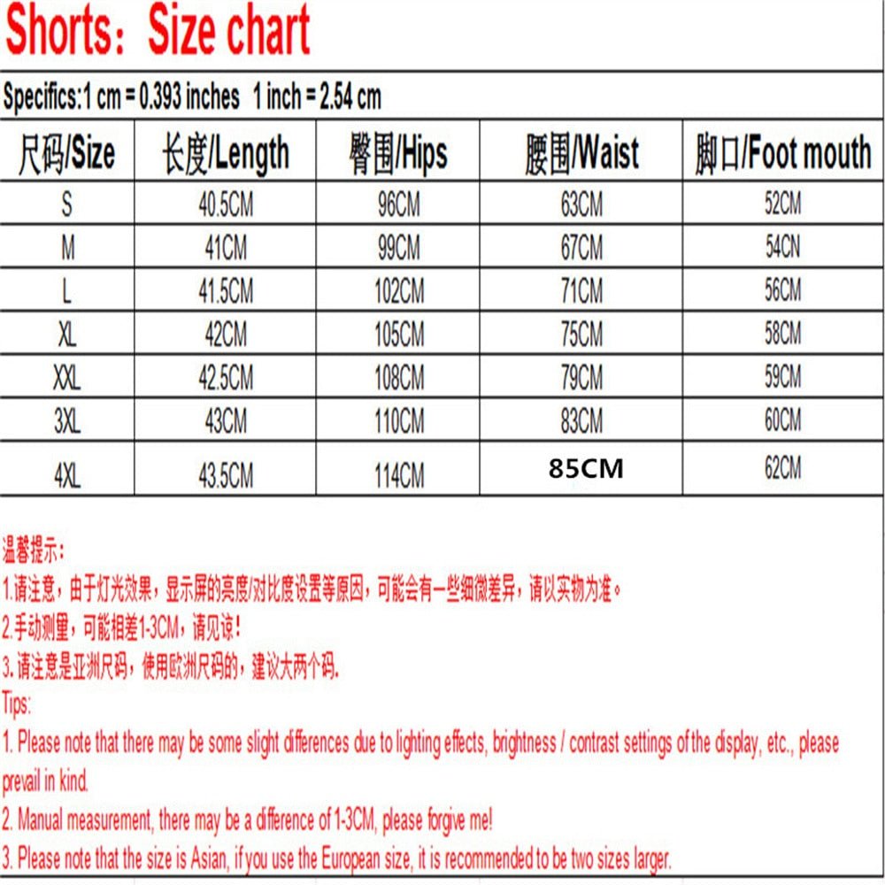 Summer Shorts Men  New Casual Fashion Brand Breathable Jogger Beach Sweatshorts Male Plus Size Fitness Clothing | TageUnlimited