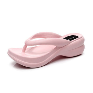 Summer Women Slippers EVA Soft Sides Shoes Garden Shoes Wedges Sweet Sandals Antiskid Female Platform Flip Flops For Stenio | 0 | Tage-Active