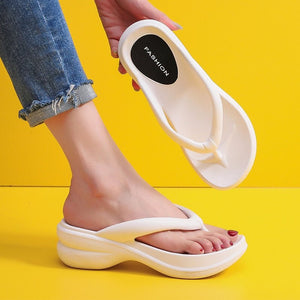 Summer Women Slippers EVA Soft Sides Shoes Garden Shoes Wedges Sweet Sandals Antiskid Female Platform Flip Flops For Stenio | 0 | Tage-Active