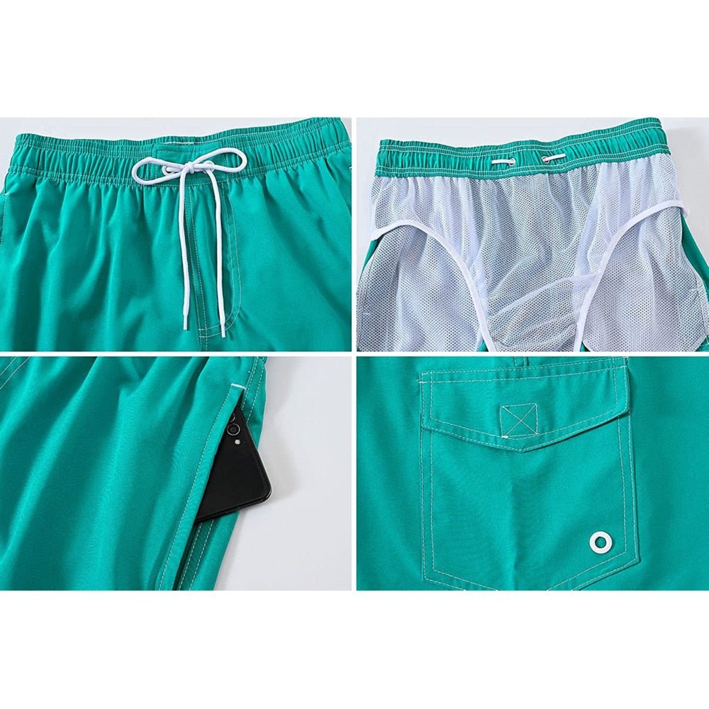 Swimsuits Man Summer Beach Shorts Mesh Lined Swimwear Board Shorts Male Men Swimming Trunks Bathing Suit Sports Clothes | TageUnlimited