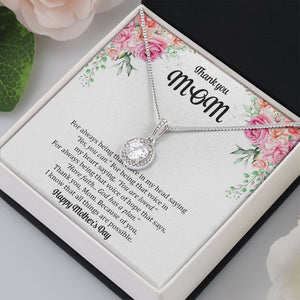Thank You Mom | For Always Being That Voice | Jewelry | C30187TR, lx-C30187, PB23-WOOD, PROD-2051935, PT-2646, TNM-1, USER-43062 | TageUnlimited