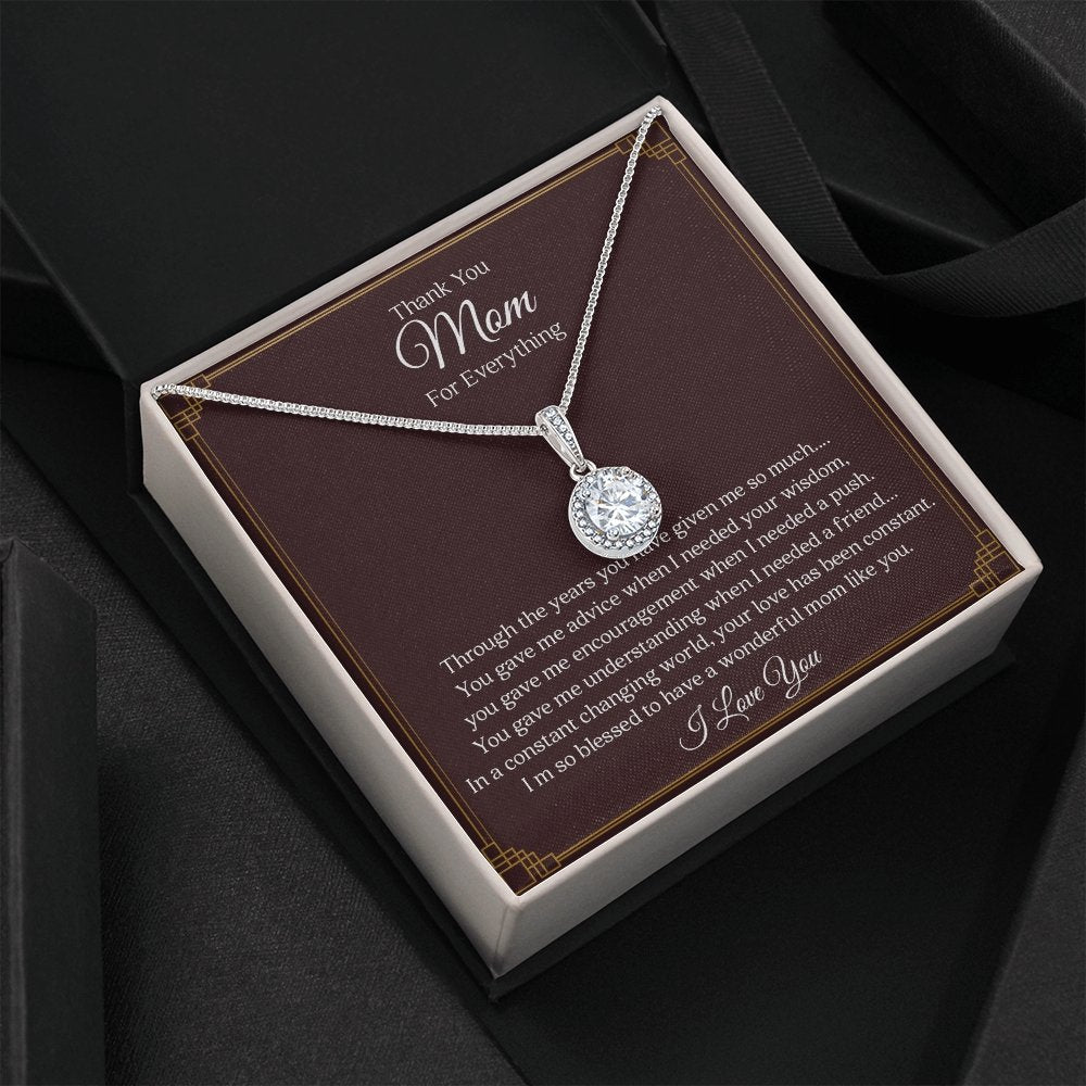 Thank You Mom For Everything 🤎 | Jewelry | C30187TR, lx-C30187, PB23-WOOD, PROD-2018811, PT-2646, TNM-1, USER-43062 | TageUnlimited