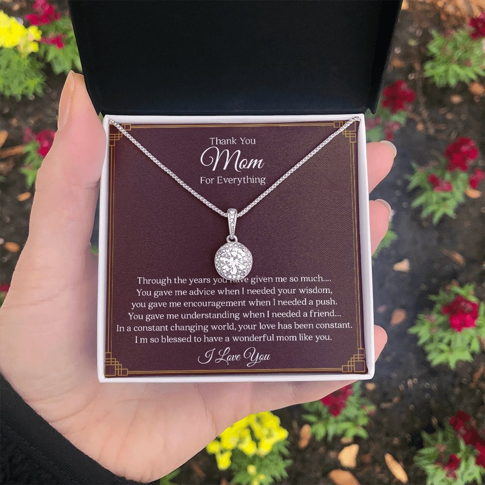 Thank You Mom For Everything 🤎 | Jewelry | C30187TR, lx-C30187, PB23-WOOD, PROD-2018811, PT-2646, TNM-1, USER-43062 | TageUnlimited
