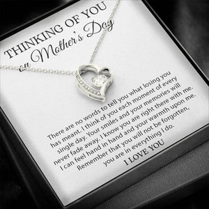 Thinking Of You On Mother's Day | There Are No Words | Jewelry | C30025TG, C30025TR, lx-C30025, PB23-WOOD, PROD-2074351, PT-781, TNM-1, USER-43062 | TageUnlimited