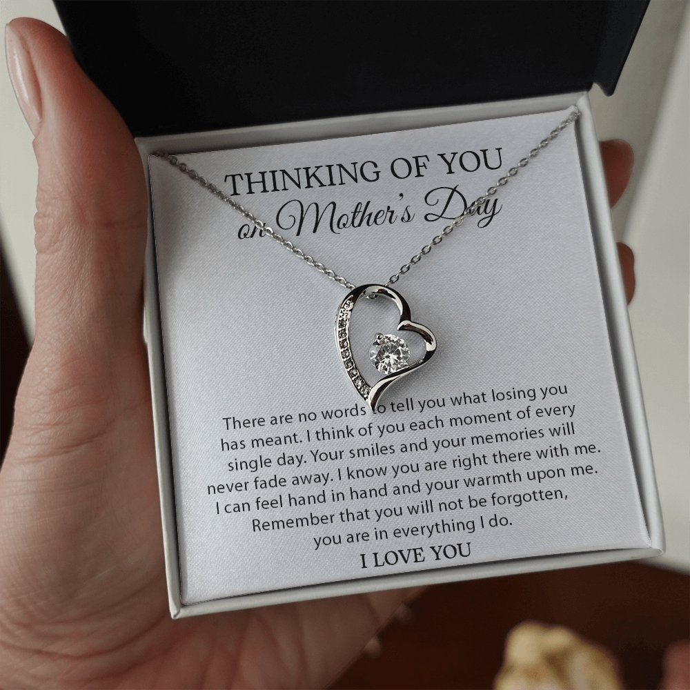 Thinking Of You On Mother's Day | There Are No Words | Jewelry | C30025TG, C30025TR, lx-C30025, PB23-WOOD, PROD-2074351, PT-781, TNM-1, USER-43062 | TageUnlimited