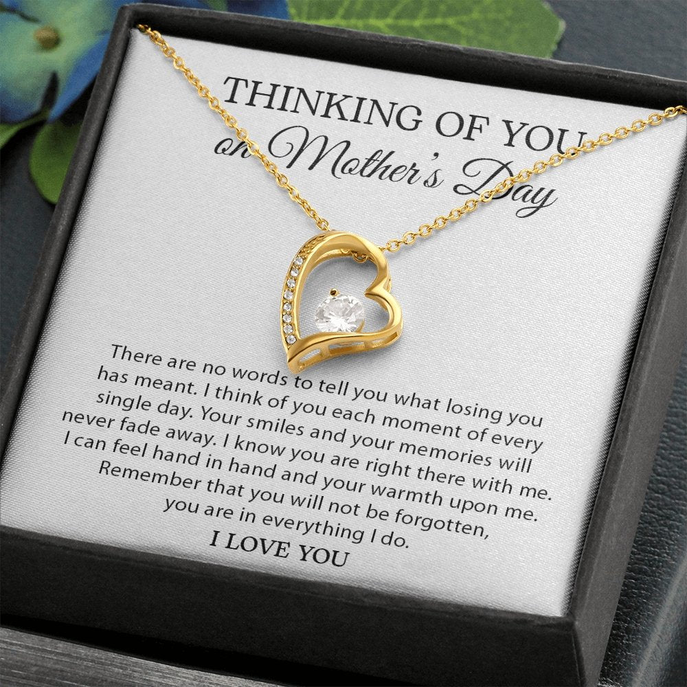 Thinking Of You On Mother's Day | There Are No Words | Jewelry | C30025TG, C30025TR, lx-C30025, PB23-WOOD, PROD-2074351, PT-781, TNM-1, USER-43062 | TageUnlimited
