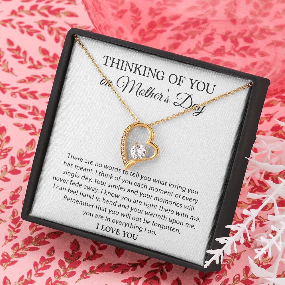 Thinking Of You On Mother's Day | There Are No Words | Jewelry | C30025TG, C30025TR, lx-C30025, PB23-WOOD, PROD-2074351, PT-781, TNM-1, USER-43062 | TageUnlimited
