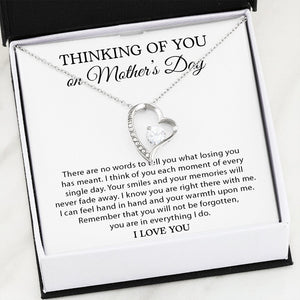 Thinking Of You On Mother's Day | There Are No Words | Jewelry | C30025TG, C30025TR, lx-C30025, PB23-WOOD, PROD-2074351, PT-781, TNM-1, USER-43062 | TageUnlimited