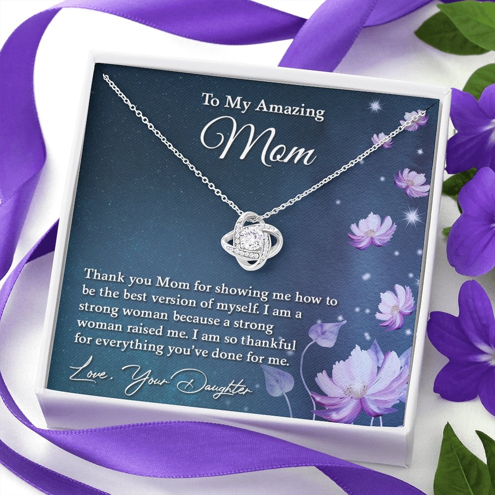To My Amazing Mom | I Am So Thankful For Everything | Jewelry | C30011TG, C30011TR, lx-C30011, PB23-WOOD, PROD-2055663, PT-922, TNM-1, USER-43062 | TageUnlimited