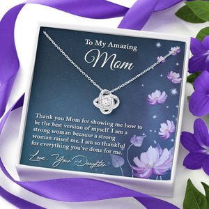 To My Amazing Mom | I Am So Thankful For Everything | Jewelry | C30011TG, C30011TR, lx-C30011, PB23-WOOD, PROD-2055663, PT-922, TNM-1, USER-43062 | TageUnlimited