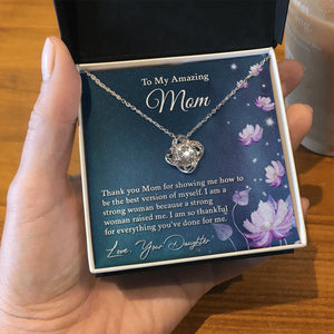 To My Amazing Mom | I Am So Thankful For Everything | Jewelry | C30011TG, C30011TR, lx-C30011, PB23-WOOD, PROD-2055663, PT-922, TNM-1, USER-43062 | TageUnlimited