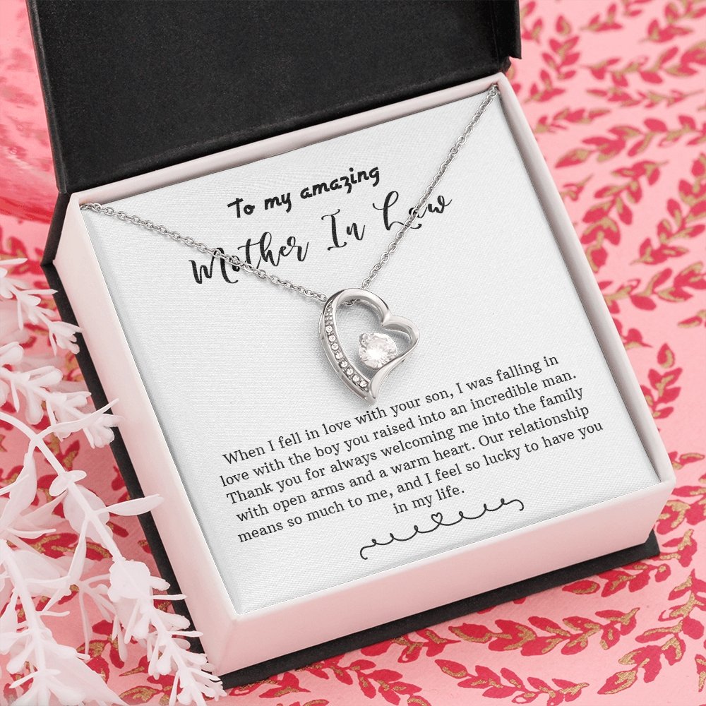 To My Amazing Mother In Law | Lucky To Have You In My Life | Jewelry | C30025TG, C30025TR, lx-C30025, PB23-WOOD, PROD-2074363, PT-781, TNM-1, USER-43062 | TageUnlimited