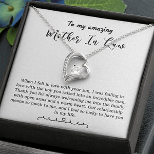 To My Amazing Mother In Law | Lucky To Have You In My Life | Jewelry | C30025TG, C30025TR, lx-C30025, PB23-WOOD, PROD-2074363, PT-781, TNM-1, USER-43062 | TageUnlimited