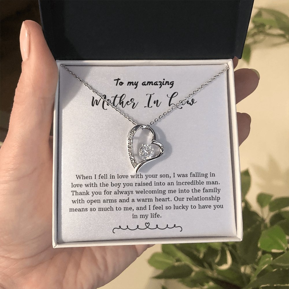 To My Amazing Mother In Law | Lucky To Have You In My Life | Jewelry | C30025TG, C30025TR, lx-C30025, PB23-WOOD, PROD-2074363, PT-781, TNM-1, USER-43062 | TageUnlimited
