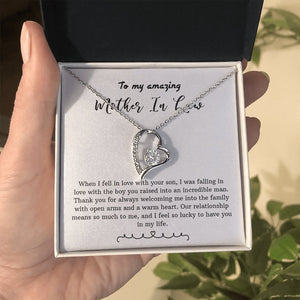 To My Amazing Mother In Law | Lucky To Have You In My Life | Jewelry | C30025TG, C30025TR, lx-C30025, PB23-WOOD, PROD-2074363, PT-781, TNM-1, USER-43062 | TageUnlimited