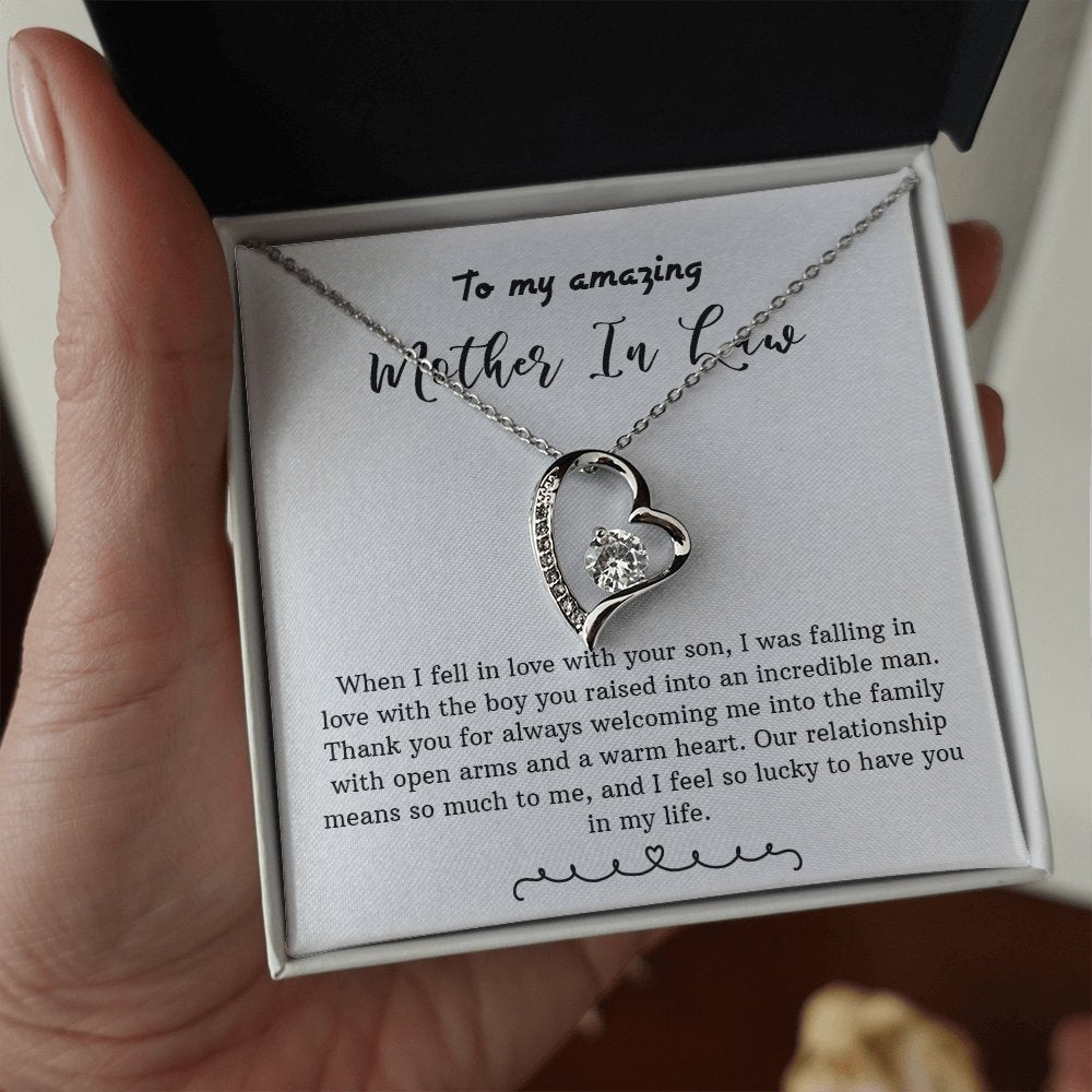 To My Amazing Mother In Law | Lucky To Have You In My Life | Jewelry | C30025TG, C30025TR, lx-C30025, PB23-WOOD, PROD-2074363, PT-781, TNM-1, USER-43062 | TageUnlimited