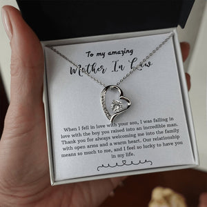 To My Amazing Mother In Law | Lucky To Have You In My Life | Jewelry | C30025TG, C30025TR, lx-C30025, PB23-WOOD, PROD-2074363, PT-781, TNM-1, USER-43062 | TageUnlimited