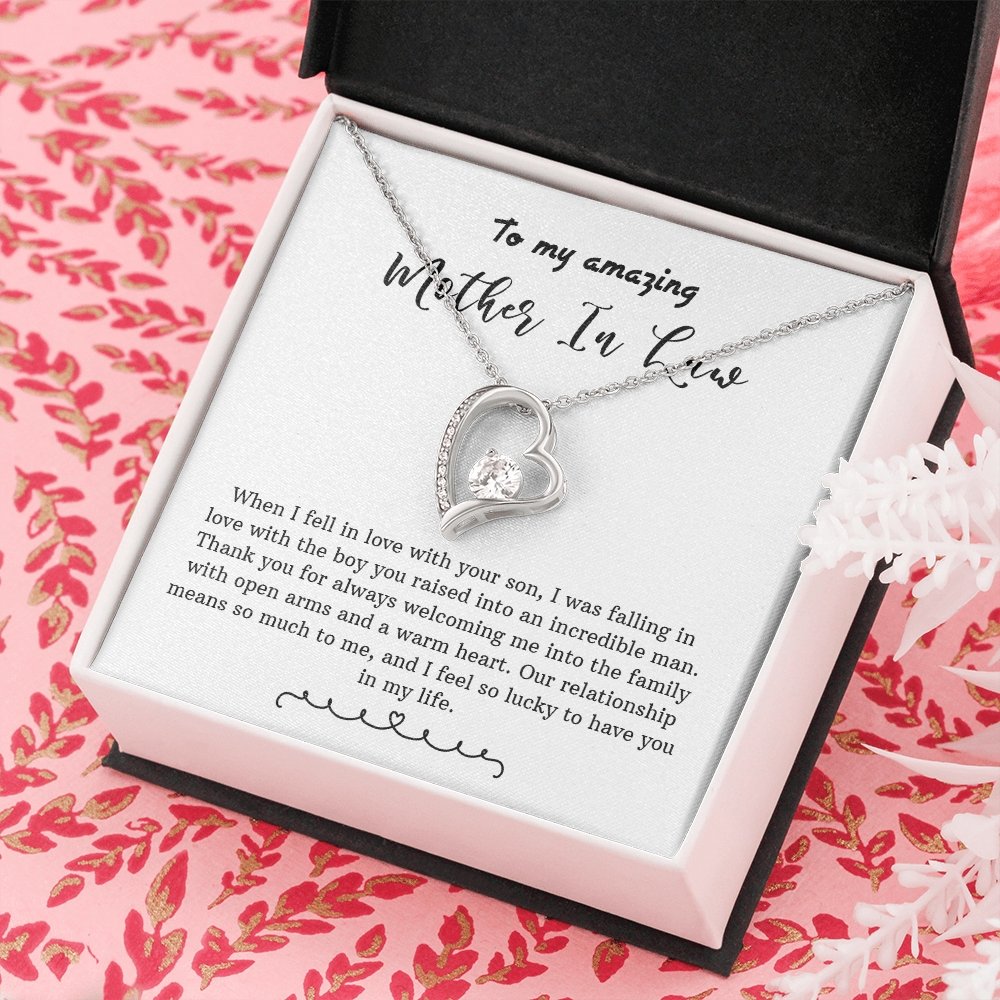 To My Amazing Mother In Law | Lucky To Have You In My Life | Jewelry | C30025TG, C30025TR, lx-C30025, PB23-WOOD, PROD-2074363, PT-781, TNM-1, USER-43062 | TageUnlimited
